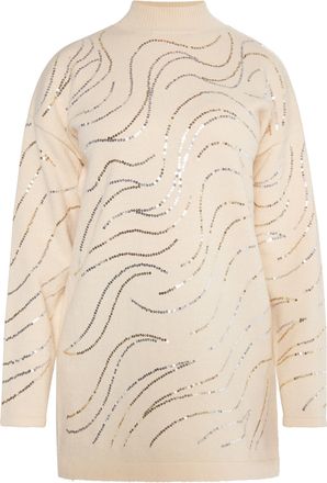 Usha Gebreide trui Dames cr