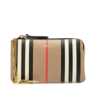 Burberry Pre-owned Mini Bags, female, Multicolor, Size: ONE SIZE Pre-owned Plastic Wallet