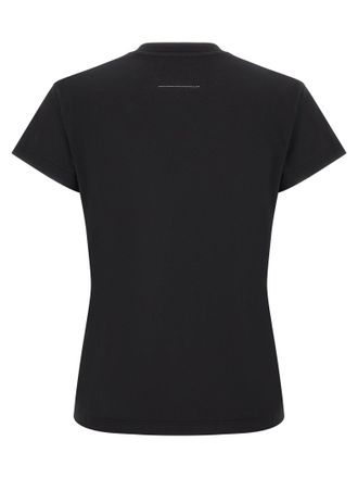 Maison Margiela Numeric Signature Patch T-shirt - Black
