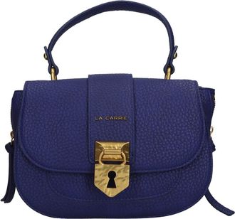 La Carrie Locke Key Bag - Dames - Handtassen - Blauw - ONE Size - Leer - Tassen