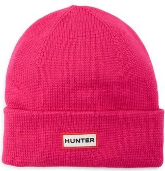 Hunter Play Fleece Lined Cuffed Beanie in Fuchsia at Nordstrom Rack