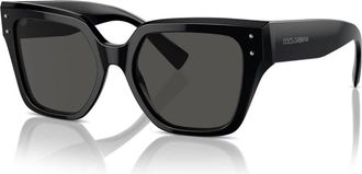 Dolce & Gabbana Dg4471 Zonnebril - unisex - Accessoires - Zwart - Maat: 52 MM Zijde