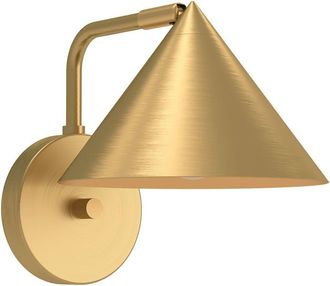 Elstead Lighting Aplique de pared, Oro cepillado