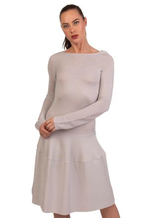 Emporio Armani Knitted A-Line Dress Size S