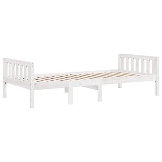 Berkfield Home Durable Childrens Bed without Mattress White 90x200 cm Solid Woo