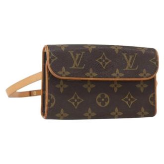 Louis Vuitton Pre-owned Belt Bags, female, Brown, Size: ONE SIZE Pre-owned Canvas Crossbody Bag