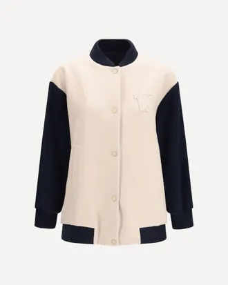 Weekend by Max Mara Bomber oversize in lana double Woman 38