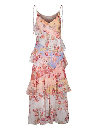 Zimmermann Awaken floral-print maxi dress - Neutrals