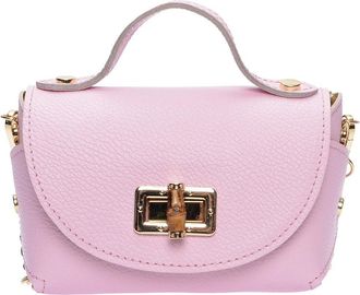 Anna Luchini Rose Rundleer Tas
