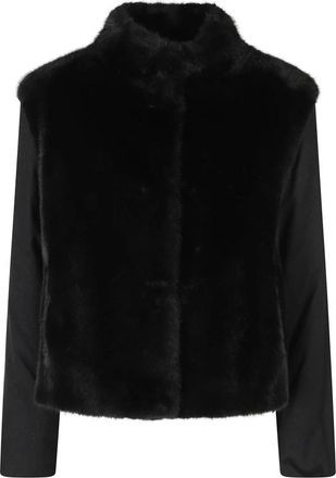 Herno Faux Fur Shearling Jassen - Dames - Jassen - Zwart - XS - Jassen