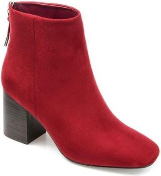 Journee Collection Audrina Tru Comfort Foam Bootie in Red at Nordstrom Rack, Size 9.5