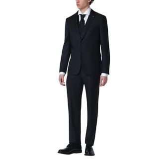 Tagliatore Single Breasted Suits, male, Blue, Size: 2XL Abito