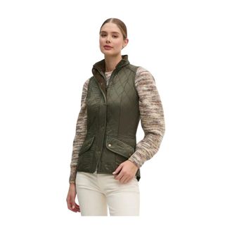 Barbour Dames, Jassen, Groen, Maat: 2XL Leer