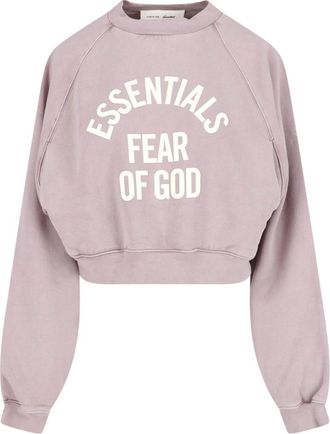 Fear of God Felpa Crop Campus 90S