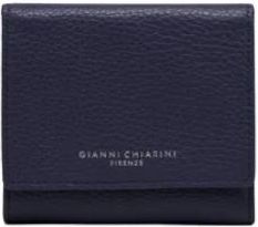 Gianni Chiarini Grain Wallet - Dames - Portefeuilles - Blauw - ONE Size - Leer - Accessoires