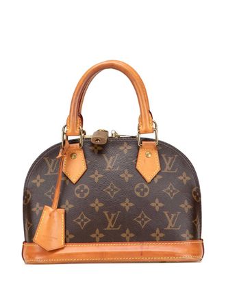 Louis Vuitton 2021 Monogram Alma BB satchel - women - Leather/Fabric - One Size - Brown