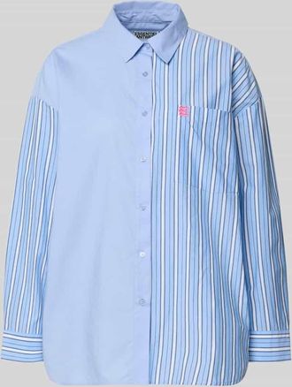 Essentiel Relaxed Fit Hemdbluse aus reiner Baumwolle Modell JOLIVIA in Hellblau, Gr&ouml;&szlig;e XS