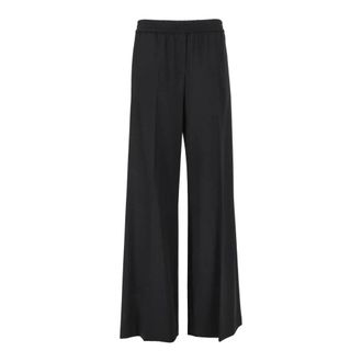 Kaos Pantaloni Palazzo con vita elastica - - Trousers - Donna - Nero - L