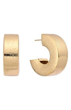 Eye Candy Los Angeles Cara Hoop Earrings in Gold at Nordstrom Rack