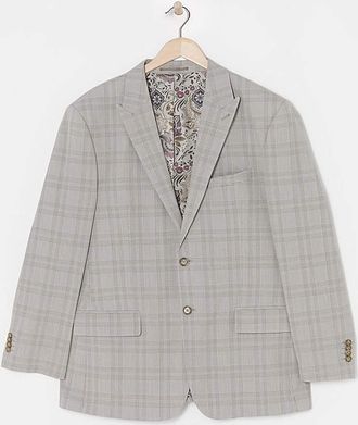 Jacamo Tailored Check Suit Blazer