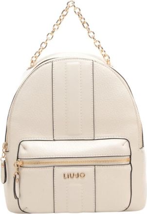 Liu Jo Quilted Backpack - Dames - Rugzakken - Beige - ONE Size - Polyester - Tassen