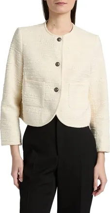 BA&SH Alfie Jacket In Off White