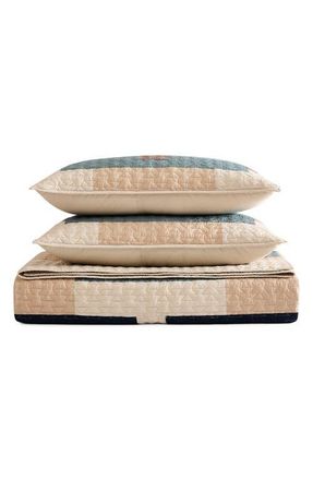 Pendleton Shiprock 3-Piece Quilt Set in Tan at Nordstrom, Size Full/queen
