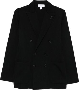 Lardini Double-breasted Wool Jacket