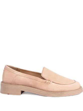 Lloyd suede slip-on loafers - women - Suede/Rubber/Calf Leather - 39 - Pink