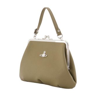 Vivienne Westwood Granny Frame Top Handle Bag - Khaki