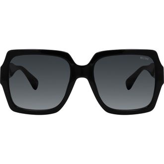 Moschino 56mm Square Sunglasses in Black at Nordstrom Rack