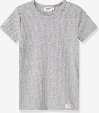 MarMar Copenhagen Kinder T-Shirt MarMar Copenhagen, Bio-Baumwolle & Modal grau meliert