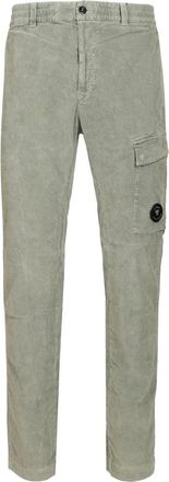 C.P. Company C.p. Company, Broeken, Heren, Grijs, L, Katoen, Katoenen Corduroy Broek