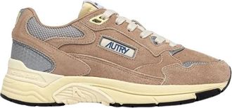 Autry Hyperway Low - Dames - Sneakers - Bruin - 39 EU - Katoen - Schoenen