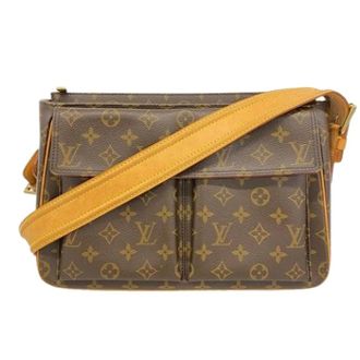 Louis Vuitton Pre-owned Cross Body Bags, female, Brown, Size: ONE SIZE Pre-owned Viva Cite GM Shoulder Bag