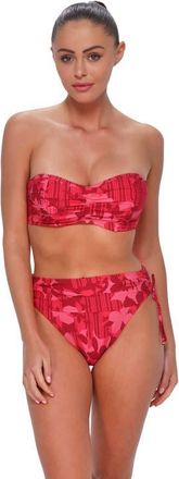 Sunsets Loretta Bandeau Bikini Swimsuit Top - DD Cup in Rambling Rose at Nordstrom, Size 36