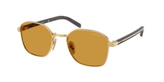 Prada Dark Honey Square Mens Sunglasses PR C50S 5AK50P 51