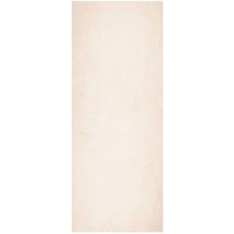 vidaXL Alfombra De Pelo Corto Suave Lavable Huarte Beige 80x200 Cm Vidaxl
