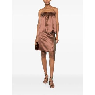 The Nina Studio Pareo Skirt - Brown