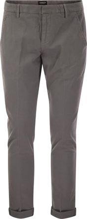 Dondup Gaubert Slim Fit Gabardine Trousers