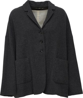 Apuntob Blazer P2084Ts986 - - Jackets - Donna - Grigio - L