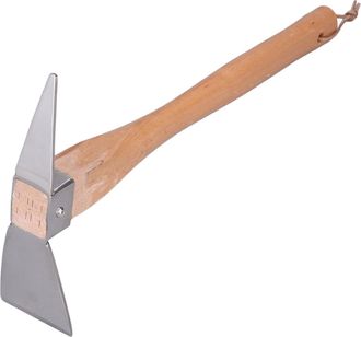 OEM Herramienta De Jardiner&iacute;a De 38 Cm, Azada De Mano De Acero Inoxidable Con Mango De Madera Para Trasplantar, Cavar, Plantar, Aflojar La Tierra, Acampar