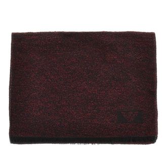 Emporio Armani Boucl&eacute; wool blend scarf Man One Size