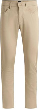 HUGO BOSS Broeken, Heren, Beige, W35 L34, Stijlvolle Boss Broek