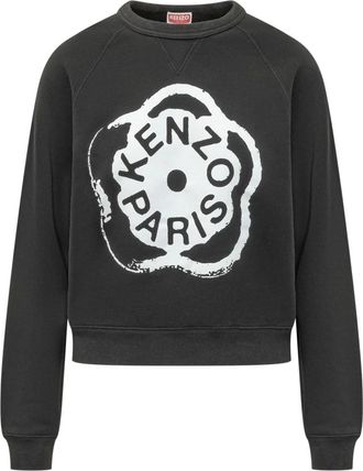 Kenzo Boke Flower 2.0 Sweatshirt - Dames - Sweatshirts - Zwart - L - Katoen - Hoodies & sweatvesten
