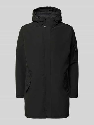Mc Neal Parkamantel mit Kapuze in Black, Gr&ouml;&szlig;e XXXL