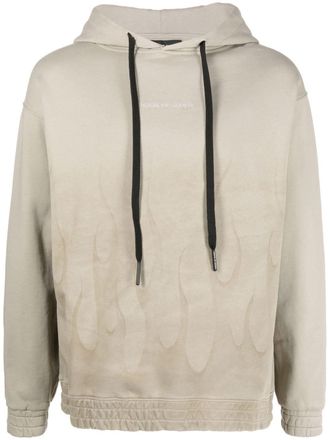 Vision Of Super drawstring pullover hoodie - Neutrals