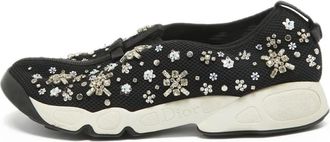 Dior Sneakers con applicazione floreale - Nero