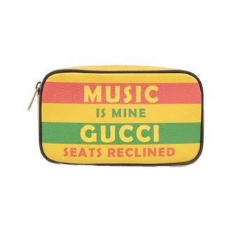 Gucci Yellow Leather Fanny Pack (Pre-Owned)