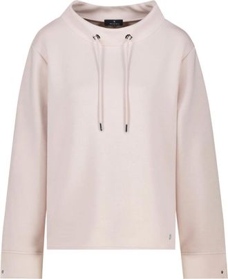 Monari Sweatshirt met opstaande kraag van modal - Dames - Sweatshirts - Roze - 3XL - Polyester - Hoodies & sweatvesten